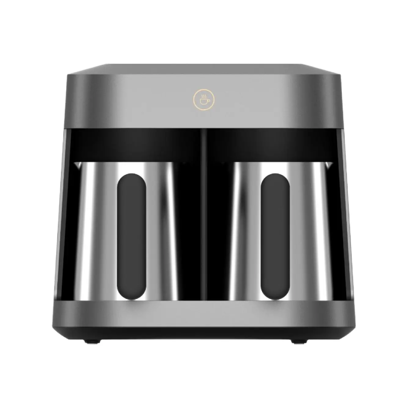 LePresso Cezvara Dual-Cup Turkish Coffee Maker - Gray
