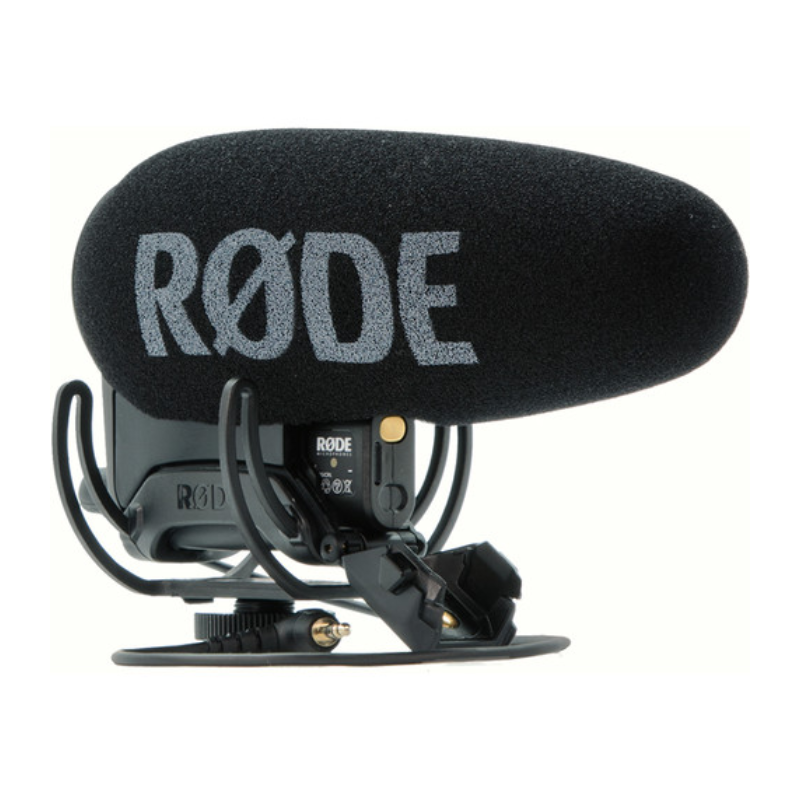 RODE VideoMic Pro+ Camera-Mount Shotgun Microphone - Black