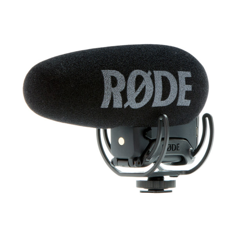 RODE VideoMic Pro+ Camera-Mount Shotgun Microphone - Black
