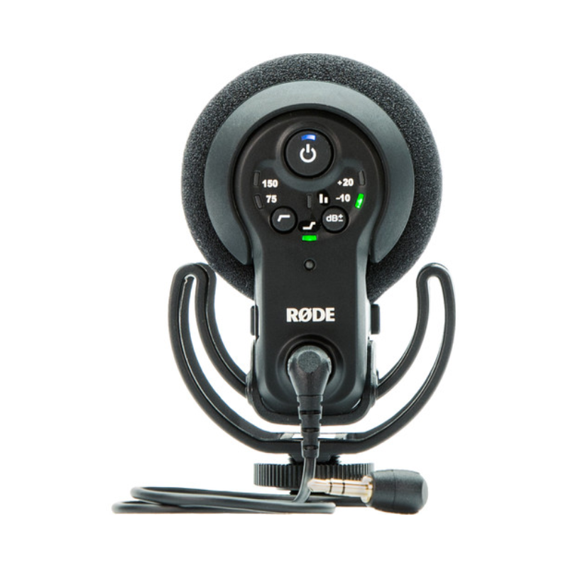 RODE VideoMic Pro+ Camera-Mount Shotgun Microphone - Black