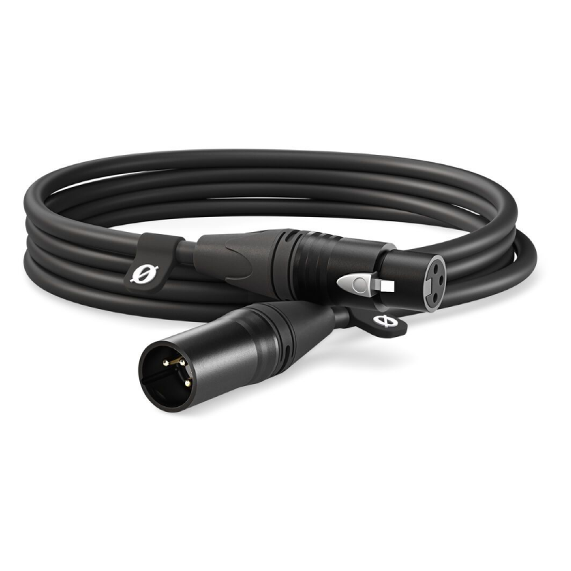 RODE XLR3M Premium XLR Cable - 3 Meter / Black