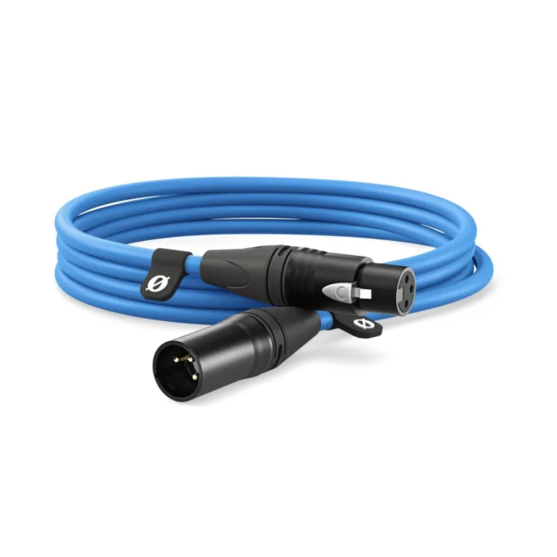 RODE XLR3M Premium XLR Cable - 3 Meter / Blue