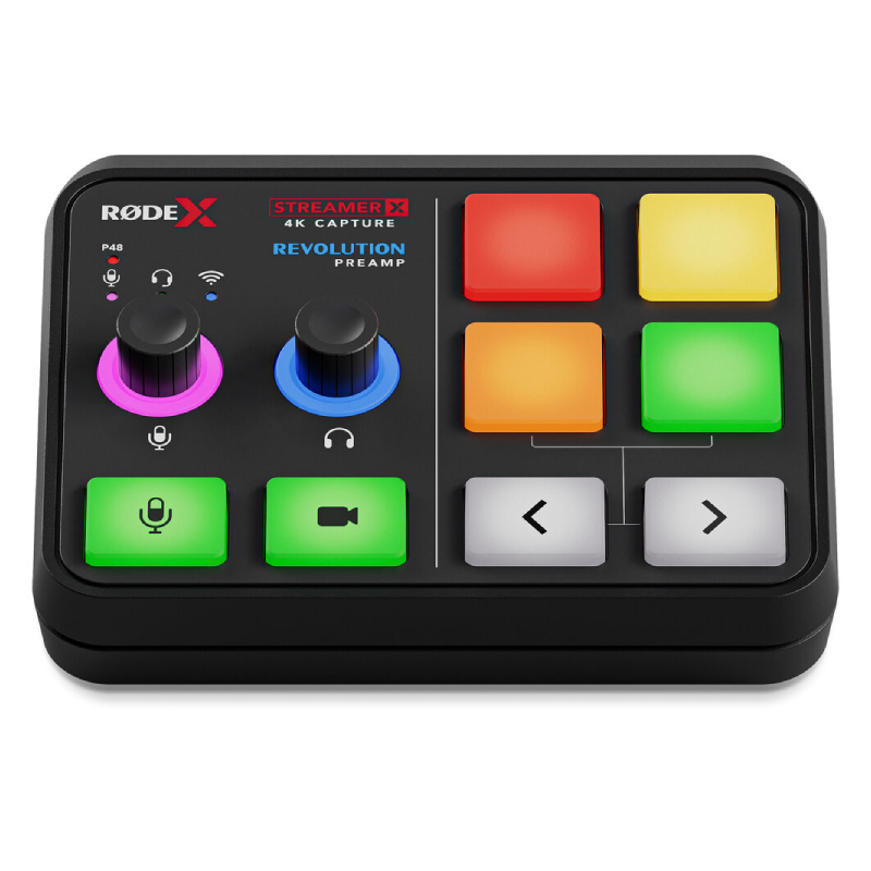 RODE X Streamer X Audio Interface and Video Streaming Console - Black