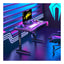 GADGETON Z-10 RGB Flowing Light Gaming Desk - Black