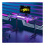 GADGETON Z-10 RGB Flowing Light Gaming Desk - Black