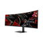 GAMEON GOM49DQDOLD144 Signature X Ultra Series Curved Gaming Monitor - 49" OLED / 0.03ms / DisplayPort / HDMI / USB-A / USB-C / Audio Port - Black