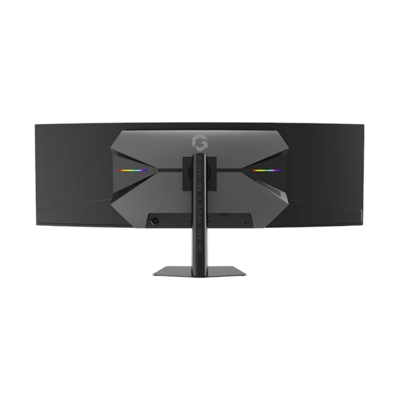 GAMEON GOM49DQDOLD144 Signature X Ultra Series Curved Gaming Monitor - 49" OLED / 0.03ms / DisplayPort / HDMI / USB-A / USB-C / Audio Port - Black