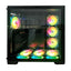 Huntkey MVP Apollo Max Mid Tower PC Case With 7 Fans - Black