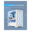 Huntkey GX750A Predator Mid Tower Case with 4x ARGB Fans - White