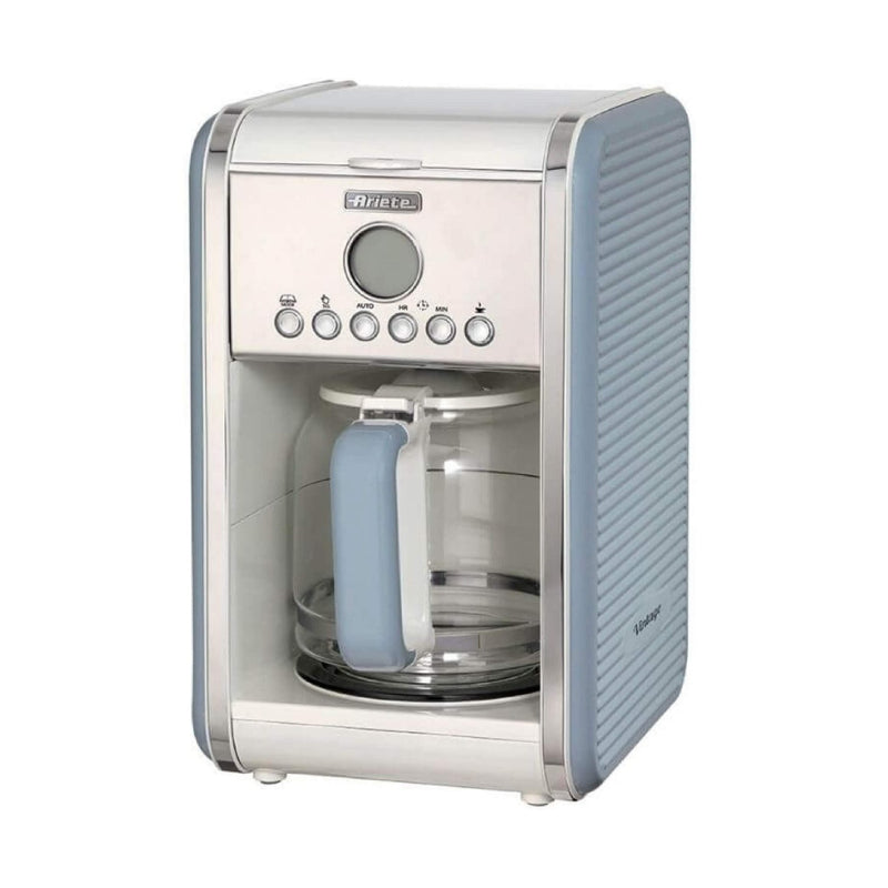 Ariete Vintage American Coffee Maker 4-12 Cups - Blue