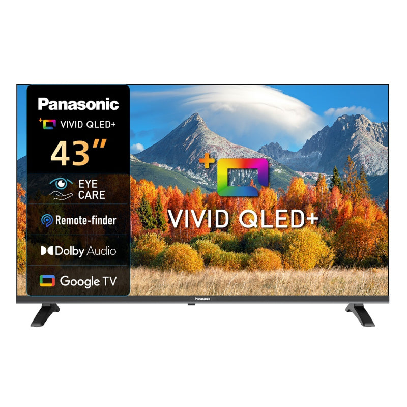 Panasonic QLED FHD Google TV - 43" FHD / 9.5ms / 60Hz / HDMI / USB / Ethernet / Google TV