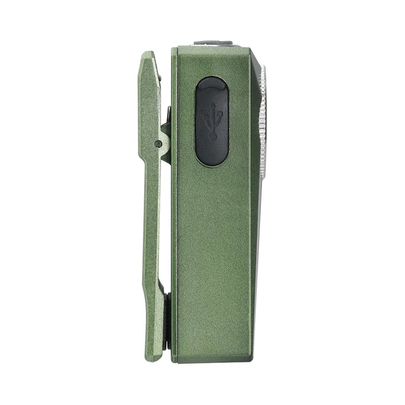TrustFire Mini C Multifunctional Clip-on Light - Army Green