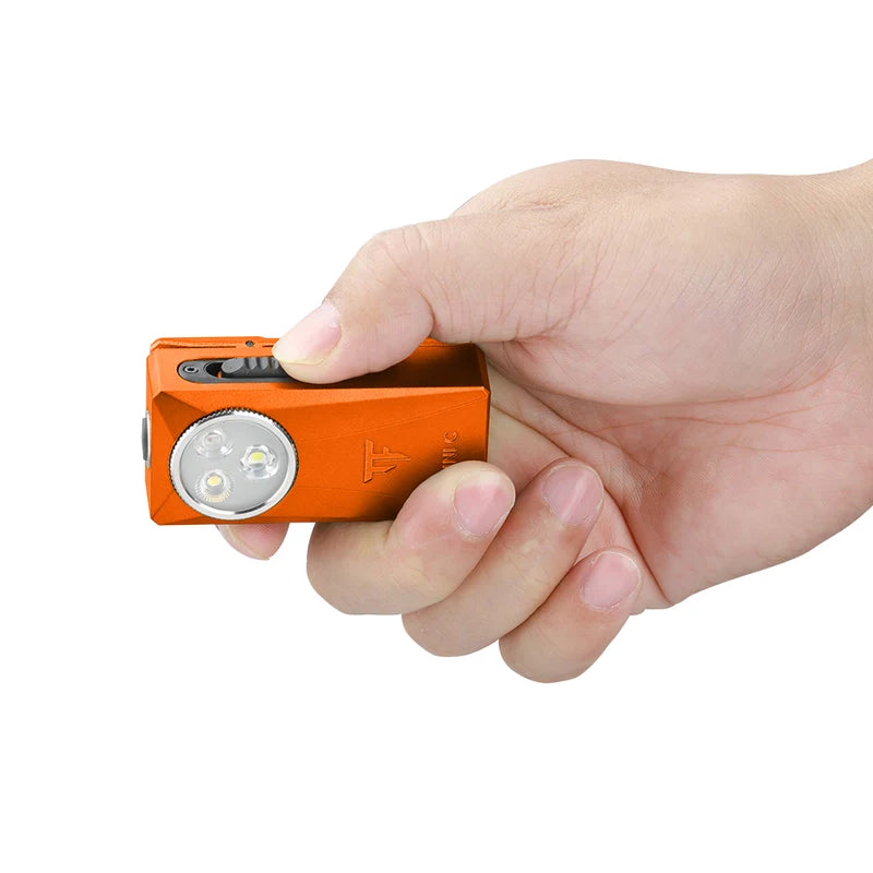TrustFire Mini C Multifunctional Clip-on Light - Orange