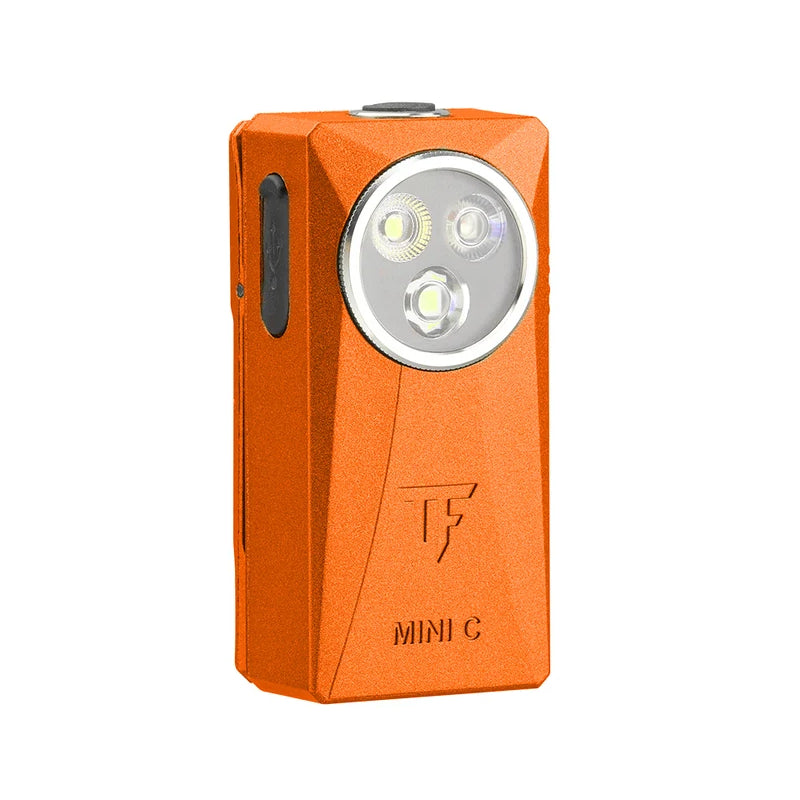 TrustFire Mini C Multifunctional Clip-on Light - Orange