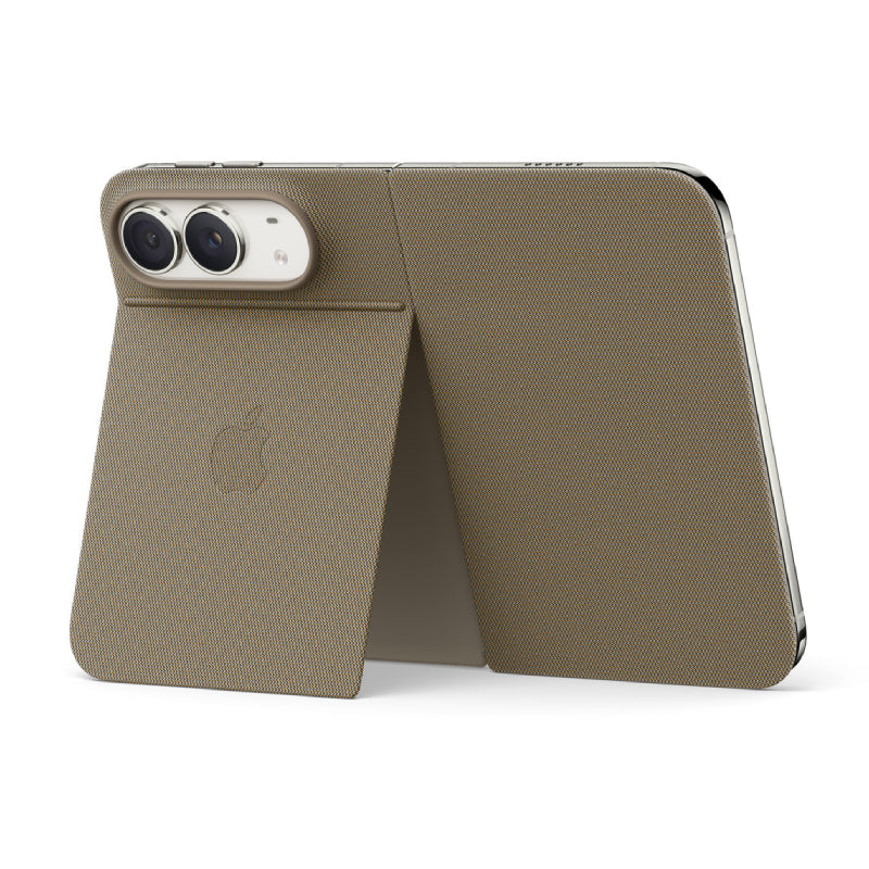 Apple iPhone Duo Folio with Kickstand – Taupe