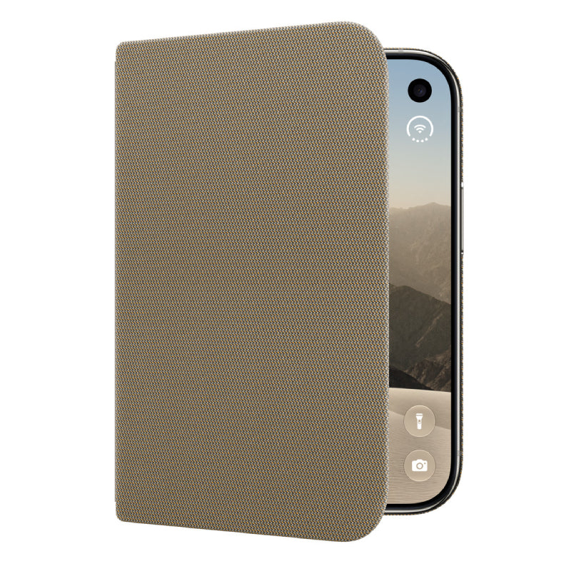 Apple iPhone Duo Folio with Kickstand – Taupe