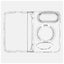 Itskins Tootsie Stand Hinge Magsafe Cover For Apple iPhone Duo - Ice