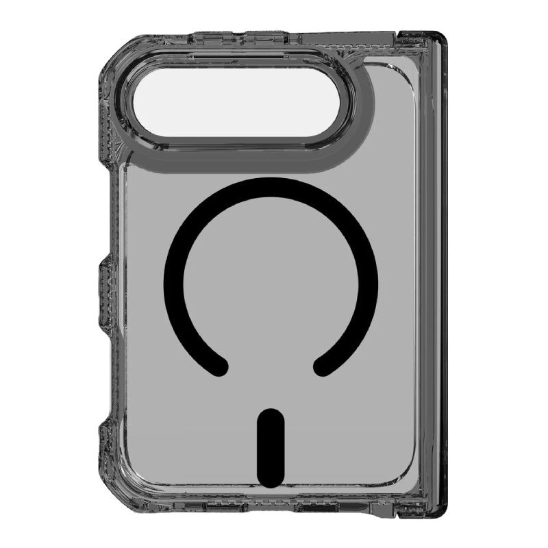 Itskins Hybrid Clear Hinge Magsafe Cover For Apple iPhone Duo - Smoke