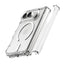 Itskins Hybrid Clear Hinge Magsafe Cover For Apple iPhone Duo - Transparent