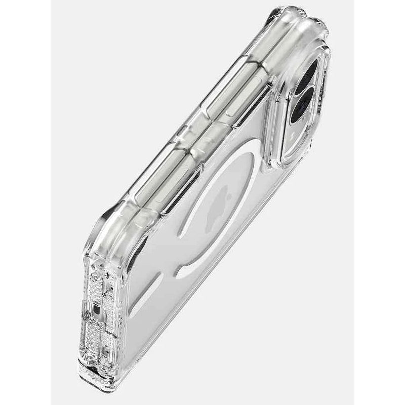 Itskins Hybrid Clear Hinge Magsafe Cover For Apple iPhone Duo - Transparent