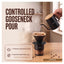 LePresso Dripzo 6-Piece Pour-Over V60 Coffee Kit - 280ml / Black
