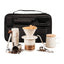 LePresso Dripzo 6-Piece Pour-Over V60 Coffee Kit - 280ml / White