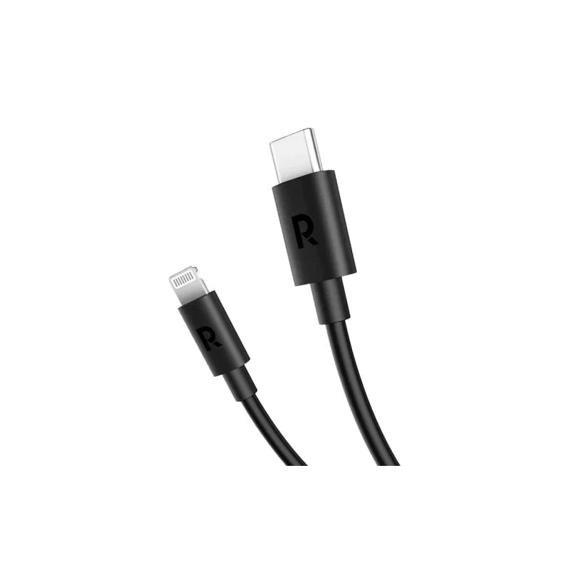 RAVPower TPE Type-C / Lightning Cable - 2 Meter / Black