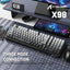 ATTACK SHARK X98 Tri Mode RGB Gaming Keyboard With Strawberry Switch - Moonlit Night