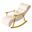 Black Bull Bean Bag Chair Modern Fabric Recliner Chaise Lounge