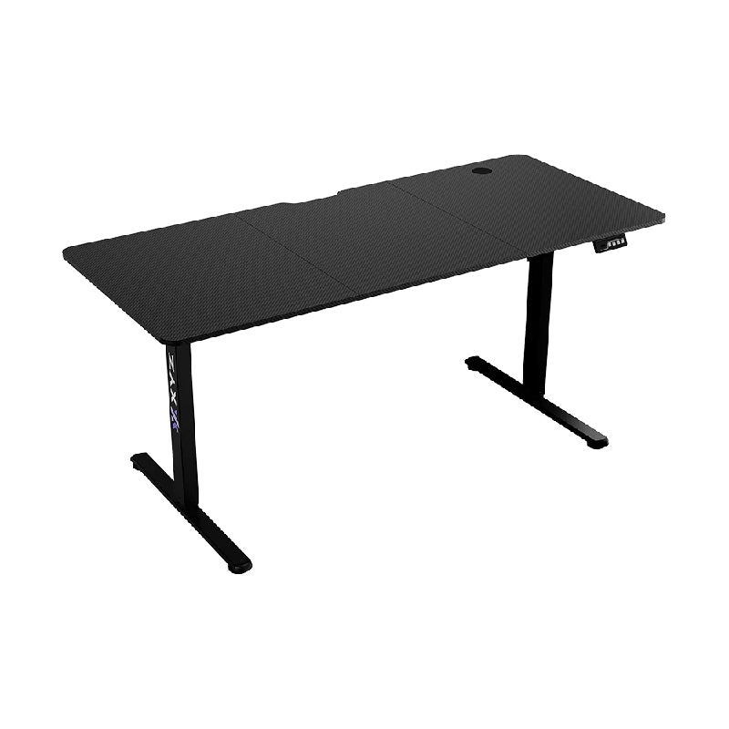 XYZ Core Gaming Desk - Black (ELECTRIC HEIGHT ADJUSTABLE)