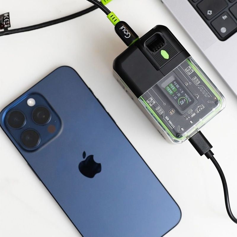 GOUI Titan 65 Power Bank - 20,000mAh / USB-A / USB-C / Black