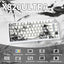 ATTACK SHARK X820 Ultra Tri Mode Wireless RGB Mechanical Gaming Keyboard Gift Switch - Dark Warrior
