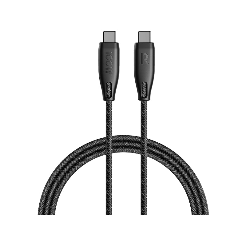 RavPower USB-C to USB-C Cable - 1.5m / 100W / Black