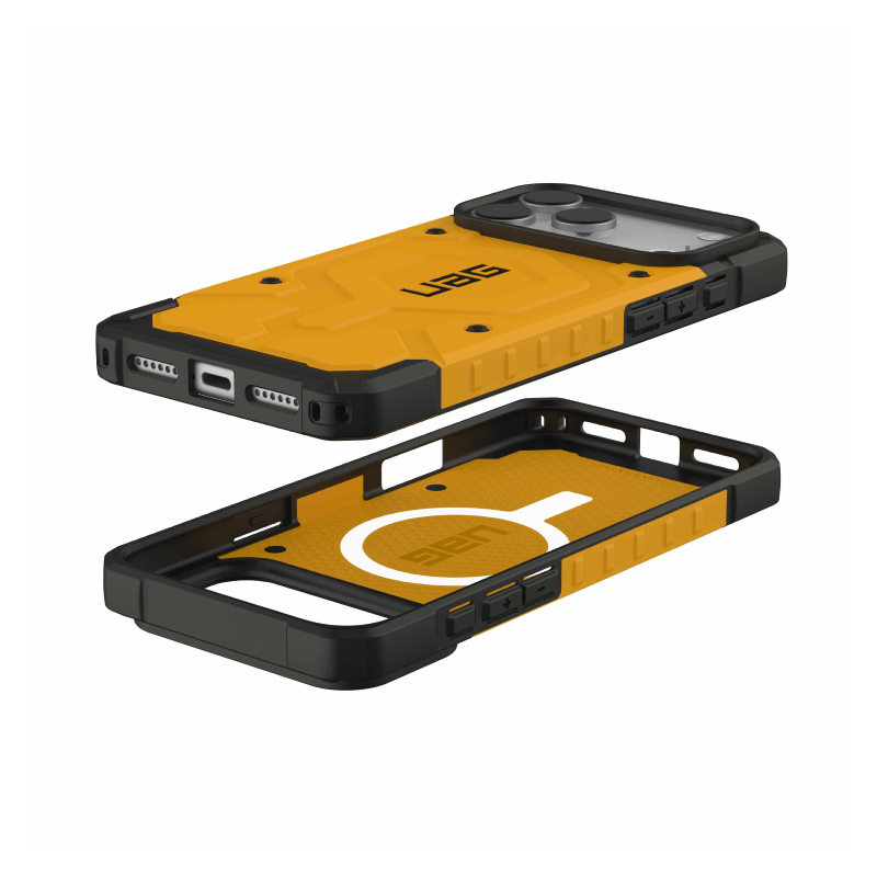 UAG Pathfinder MagSafe Case For Apple iPhone 17 Pro - Heritage Yellow Accessories > Mobiles & Tablets > Mobiles >