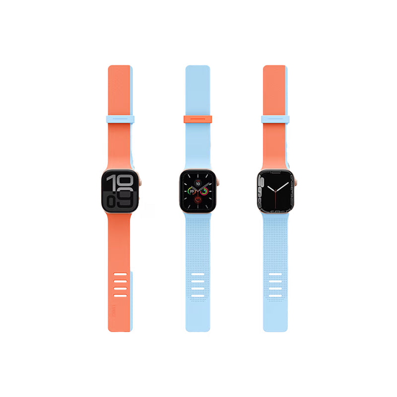 Uniq Revix IV Reversible Magnetic Strap For Apple Watch 42/41/40mm - Terra Tone/Blue Surge