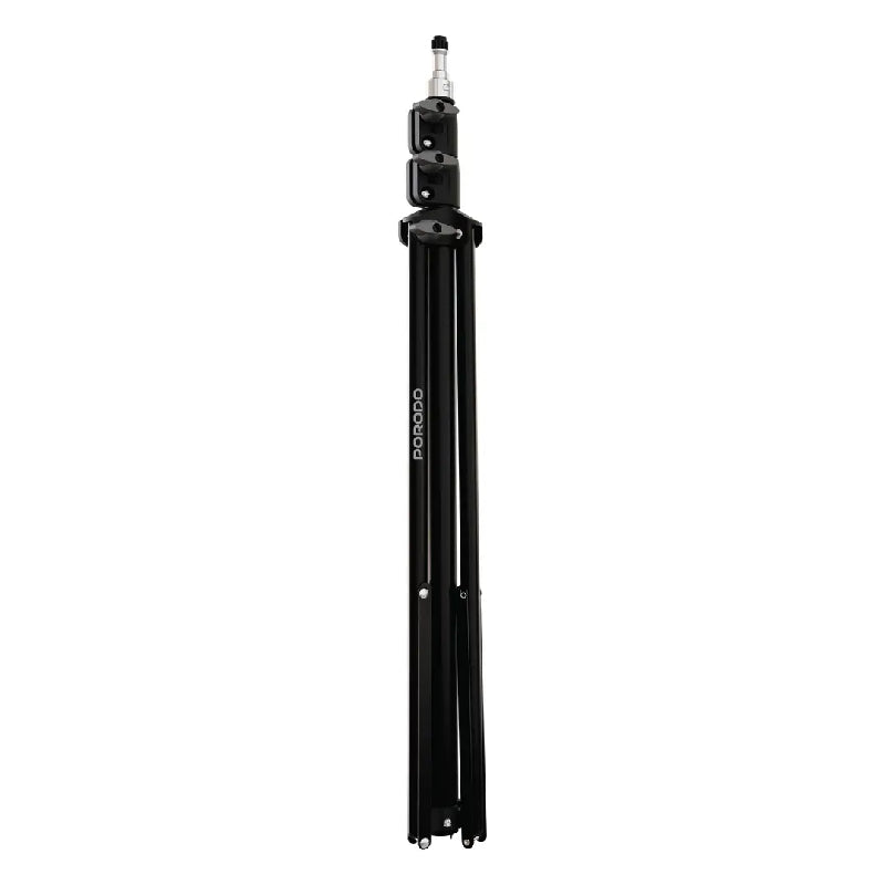 Porodo Extendable Tripod Stand for Photography Lighting  - Black