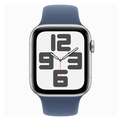 Apple Watch SE (2nd Gen) with Sport Band - LTPO OLED / 44mm / Medium/Large / Bluetooth / Wi-Fi / Denim Blue Smart