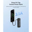 TELESIN Battery Handle for DJI Osmo Pocket 4P/4/3 - Black