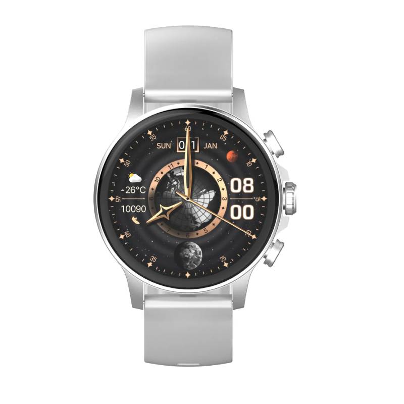 لدنيو 01 ساعة ذكية - 1.58 بوصة AMOLED / فضي ذكي ساعات