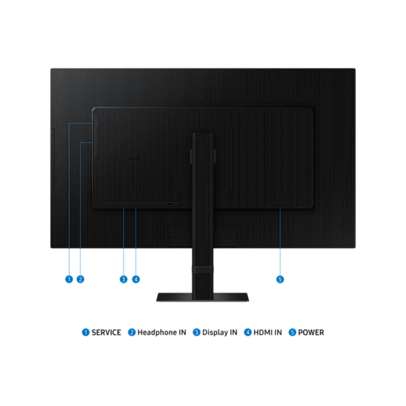 Samsung LS32D706EAMXUE Smart Monitor - 32.0" 4K / 5ms / HDMI / Display Port / Black - Monitor