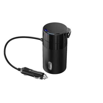 Powerology Universal Car Power Inverter - 200W / USB-C / USB-A / Black