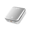 Porodo 20000mah Mirror Power Bank Built-in Charge - Silver