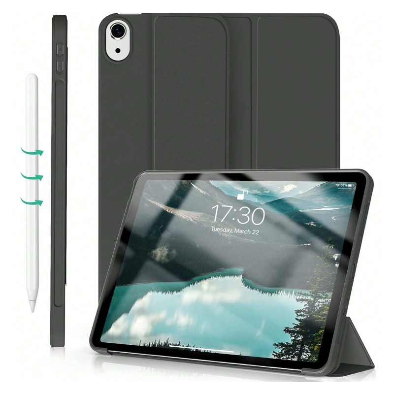 IPAD Silicon Case For Apple iPad 11 (A16) - Dark Grey