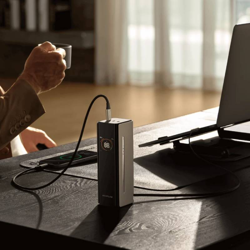 EcoFlow RAPID Pro Power Bank (27,650mAh, 300W, 140W Built-in Cable)