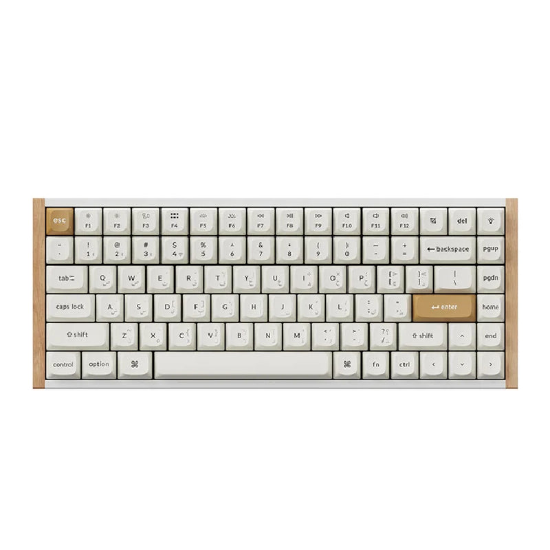 Keychron K2 HE Special Edition RGB Wireless Mechanical Gaming Keyboard With Magnetic Switch - Arabic layout / White