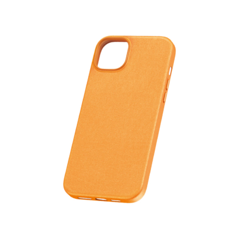Baseus Fauxther Series Case for iPhone 15 Pro - Sunset Orange