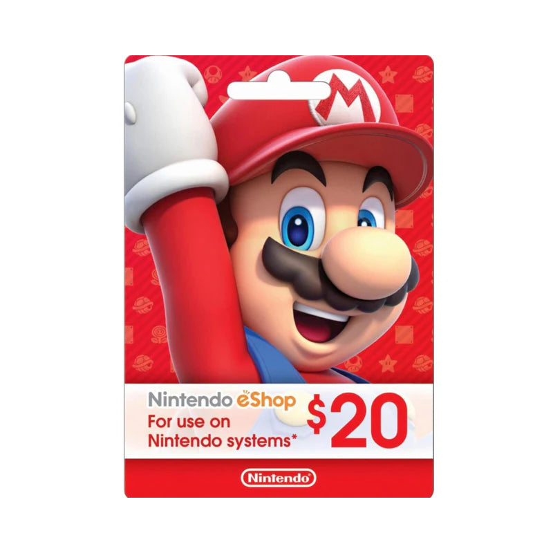 Nintendo eShop Card $20 (US) Digital Card