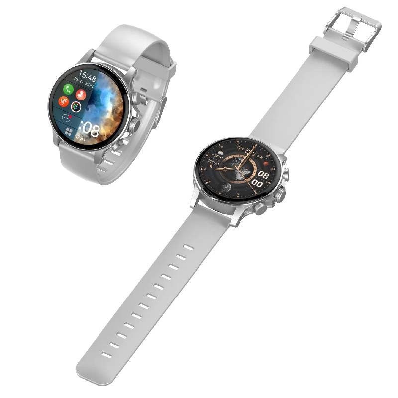 لدنيو 01 ساعة ذكية - 1.58 بوصة AMOLED / فضي ذكي ساعات