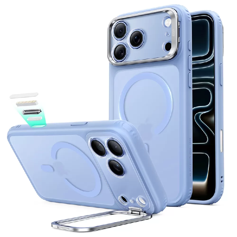 ESR Classic Hybrid Magnetic Case for Apple iPhone 18 Pro Max/ 17 Pro Max - Frosted Light Blue