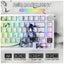 ATTACK SHARK X820 Ultra Tri Mode Wireless RGB Mechanical Gaming Keyboard Gift Switch - Dark Warrior